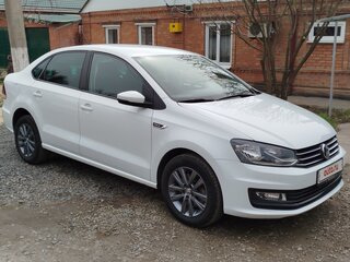 2019 Volkswagen Polo V Рестайлинг, белый, 1255000 рублей, вид 3