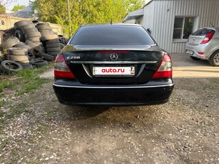 2006 Mercedes-Benz E-Класс 280 III (W211, S211) Рестайлинг, чёрный, 630000 рублей, вид 5