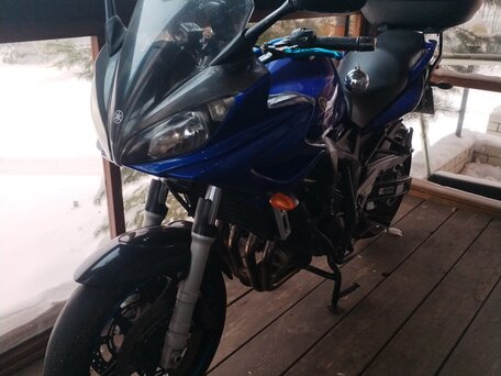 2005 Yamaha FZ6, синий, 410000 рублей, вид 1