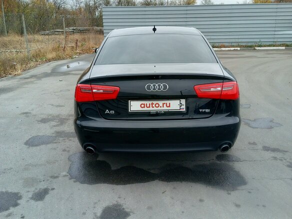 2011 Audi A6 IV (C7), чёрный, 1435000 рублей - вид 4