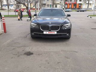 2010 BMW 7 серии Long 750Li xDrive V (F01/F02/F04), чёрный, 1500000 рублей, вид 2