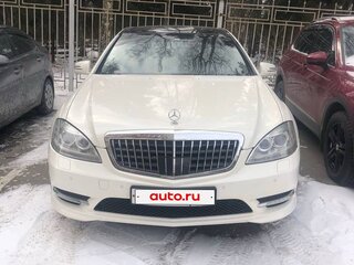 2012 Mercedes-Benz S-Класс 350 Long V (W221) Рестайлинг, белый, 1700000 рублей, вид 4