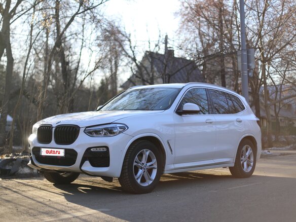 2019 BMW X3 30i sDrive III (G01), белый, 2900000 рублей - вид 1