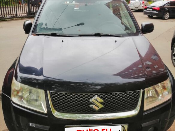 2007 Suzuki Grand Vitara II, чёрный, 1300000 рублей