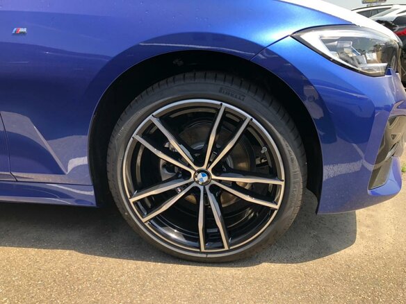 2021 BMW 3 серии 320i xDrive VII (G2x), синий - вид 3