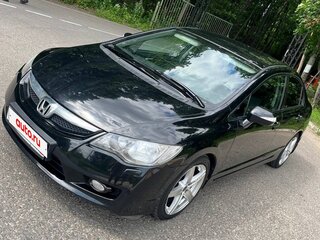 2009 Honda Civic VIII Рестайлинг, чёрный, 850000 рублей, вид 2