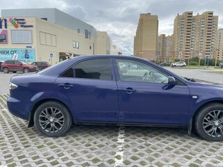 2006 Mazda 6 I (GG) Рестайлинг, синий, 600000 рублей, вид 4