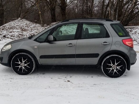 2010 Suzuki SX4 I (Classic) Рестайлинг, серый, 1200000 рублей - вид 7