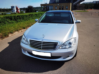 2008 Mercedes-Benz S-Класс 350 V (W221), серебристый, 2800000 рублей, вид 5