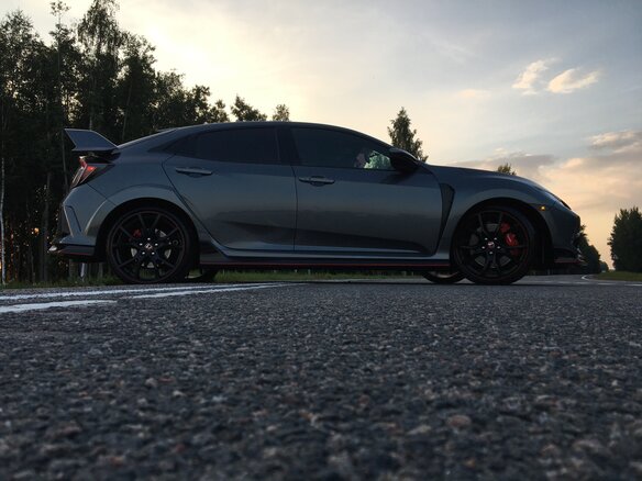 2017 Honda Civic Type R X, серый - вид 38