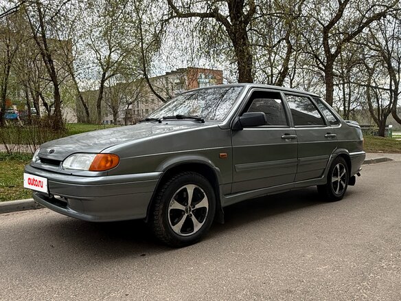 2008 Lada (ВАЗ) 2115, серый, 205000 рублей - вид 1
