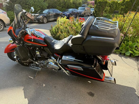 2006 Harley-Davidson Electra Glide, красный - вид 3
