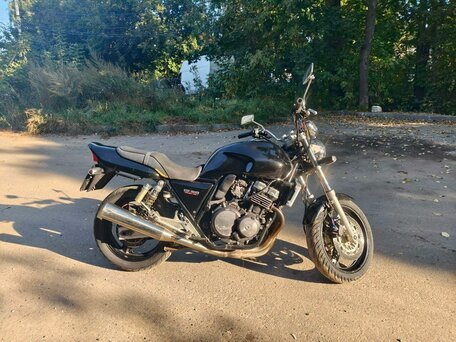 1995 Honda CB 400 Super Four, чёрный, 230000 рублей, вид 3