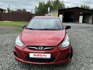 2013 Hyundai Solaris I, красный, 815000 рублей, вид 2