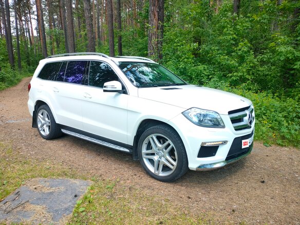 2013 Mercedes-Benz GL-Класс 350 II (X166), белый, 2750000 рублей