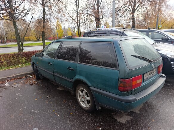 1994 Volkswagen Passat B4, зелёный, 109500 рублей - вид 4