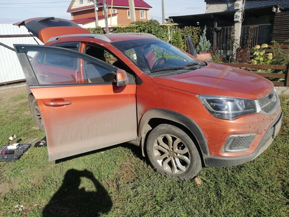 2017 Chery Tiggo 2 I, оранжевый, 850000 рублей - вид 6