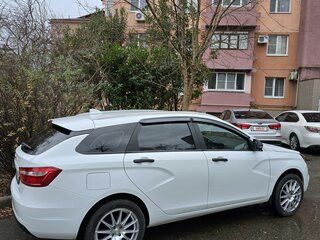2021 Lada (ВАЗ) Vesta SW I, белый, 1200000 рублей, вид 4