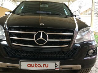 2010 Mercedes-Benz M-Класс 350 II (W164) Рестайлинг, чёрный, 1150000 рублей, вид 2