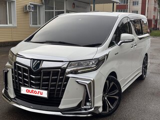 2020 Toyota Alphard III Рестайлинг, белый, 6350000 рублей, вид 1
