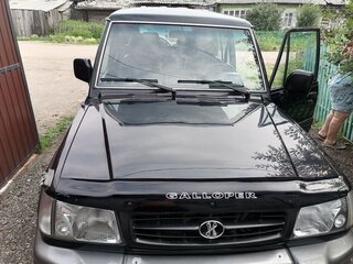 2002 Hyundai Galloper II, чёрный, 750000 рублей, вид 4