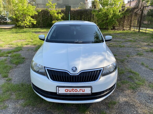 2014 Skoda Rapid I, белый - вид 1