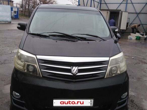 2005 Toyota Alphard I, чёрный, 1100000 рублей - вид 1