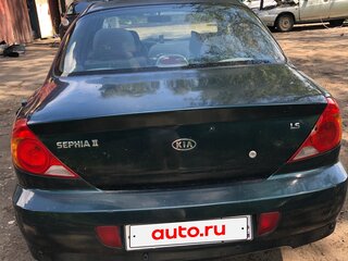 2002 Kia Sephia II Рестайлинг, зелёный, 35000 рублей, вид 3