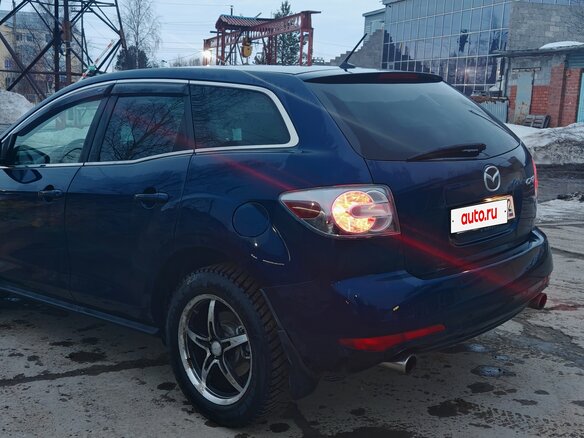 2011 Mazda CX-7 I Рестайлинг, синий, 1050000 рублей - вид 18