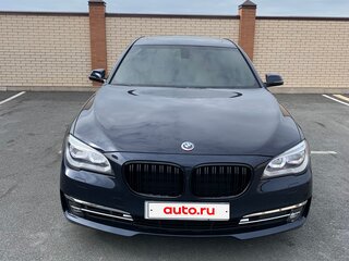 2013 BMW 7 серии Long 740Li xDrive V (F01/F02/F04) Рестайлинг, синий, 1850000 рублей, вид 1