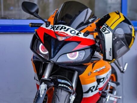 2007 Honda CBR 1000 RR/RA Fireblade, оранжевый, 850000 рублей, вид 5