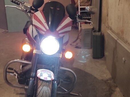 2008 Yamaha XV 1700 Warrior, красный, 800000 рублей, вид 3