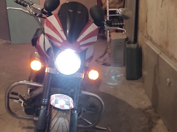 2008 Yamaha XV 1700 Warrior, красный, 800000 рублей - вид 2