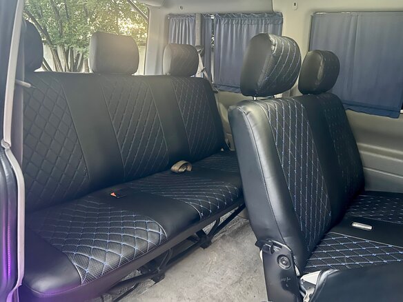 2001 Volkswagen Caravelle T4, синий, 1555550 рублей - вид 11