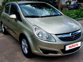 2007 Opel Corsa D, золотистый, 350000 рублей, вид 5