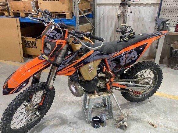 2020 KTM 250 EXC, оранжевый, 680000 рублей - вид 6