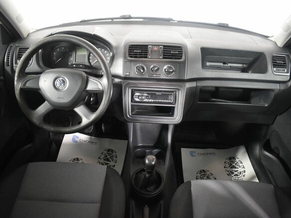 2013 Skoda Fabia II Рестайлинг, белый - вид 6