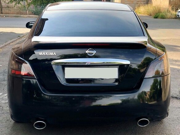 2012 Nissan Maxima VII (A35), чёрный, 1100000 рублей - вид 4