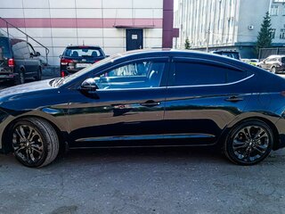 2019 Hyundai Elantra VI (AD) Рестайлинг, синий, 2370000 рублей, вид 5