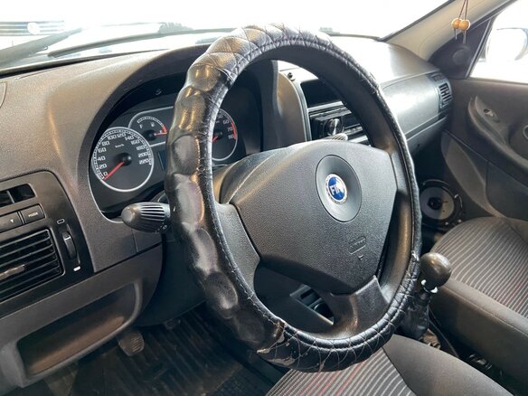 2007 Fiat Albea I Рестайлинг, серебристый - вид 11
