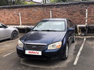 2007 Kia Cerato I Рестайлинг, синий, 449000 рублей, вид 1