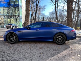 2019 Mercedes-Benz AMG GT 4-Door Coupe 43 I, синий, 6200000 рублей, вид 4