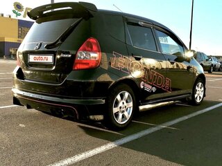 2005 Honda Jazz I, чёрный, 620000 рублей, вид 3