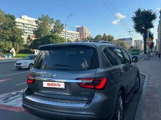 2018 Infiniti QX80 I Рестайлинг 2, серый, 3208276 рублей, вид 3