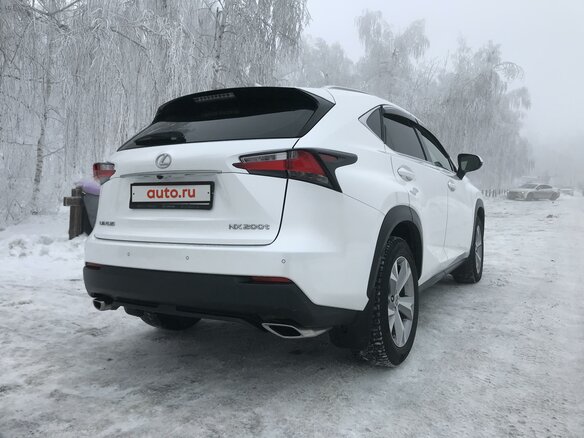 2017 Lexus NX 300 I Рестайлинг, белый - вид 3