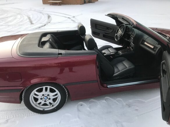 1995 BMW 3 серии 328i III (E36), красный - вид 20
