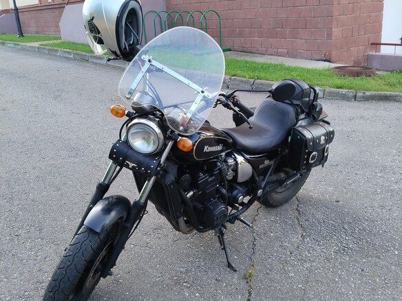1991 Kawasaki ZL400 Eliminator, чёрный, 300000 рублей - вид 6