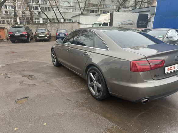 2012 Audi A6 IV (C7), серый, 1380000 рублей - вид 7