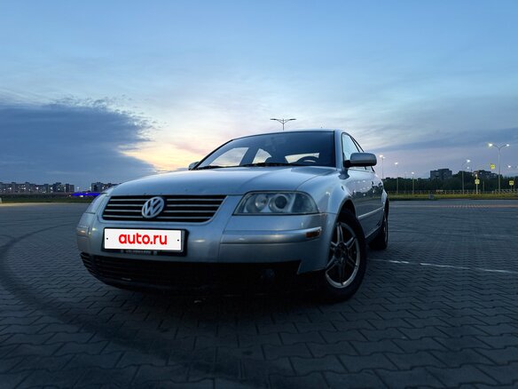 2002 Volkswagen Passat B5 Рестайлинг, серебристый, 440000 рублей - вид 6