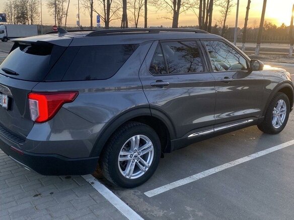 2021 Ford Explorer VI, серый, 3750000 рублей - вид 8